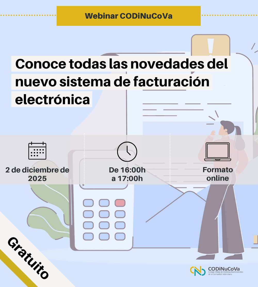 Webinar: "Conoce todas las novedades del nuevo sistema de facturación electrónica"