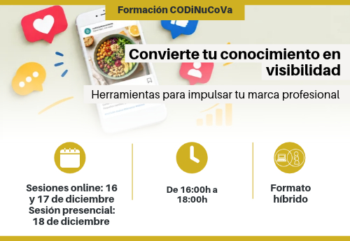 “Convierte tu conocimiento en visibilidad”